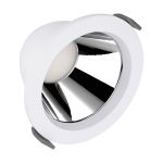 Ledvance LED Downlight Comfort Aluminium Valkoinen 13W 1430lm 55D - 930-940 CCT | 116mm - Aukko 100mm - IP44 - Najlepsze Renderowanie Kolorów - UGR<19 - Zigbee Ściemnianie 