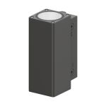 Ledvance Światło Ścienne Urban Vario Aluminium Szary Up & Down 27W 2700lm - 830-840 CCT | IP65 - Dali Ściemnianie