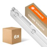Opakowanie 6x Ledvance Oprawy Hermetyczne LED Paroizolacja 26W 3500lm - 840 Zimna Biel | 150cm