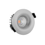 Noxion LED Spot Gimax Aluminium 6W 400lm 36D - 927 Bardzo Ciepła Biel | Aukko 74mm - IP44 - Najlepsze renderowanie kolorów - Ściemnianie