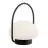 Nordlux Lampa Stołowa Sponge Akumulator Czarny 4.8W 300lm - 827 Bardzo Ciepła Biel | 3-Stopniowy Ściemnianie