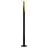 Eglo Lampa podłogowa Barbotto Stal Czarny, Złoty 4.5W 345lm - 830 Ciepła Biel | Nadaje Się Do GU10